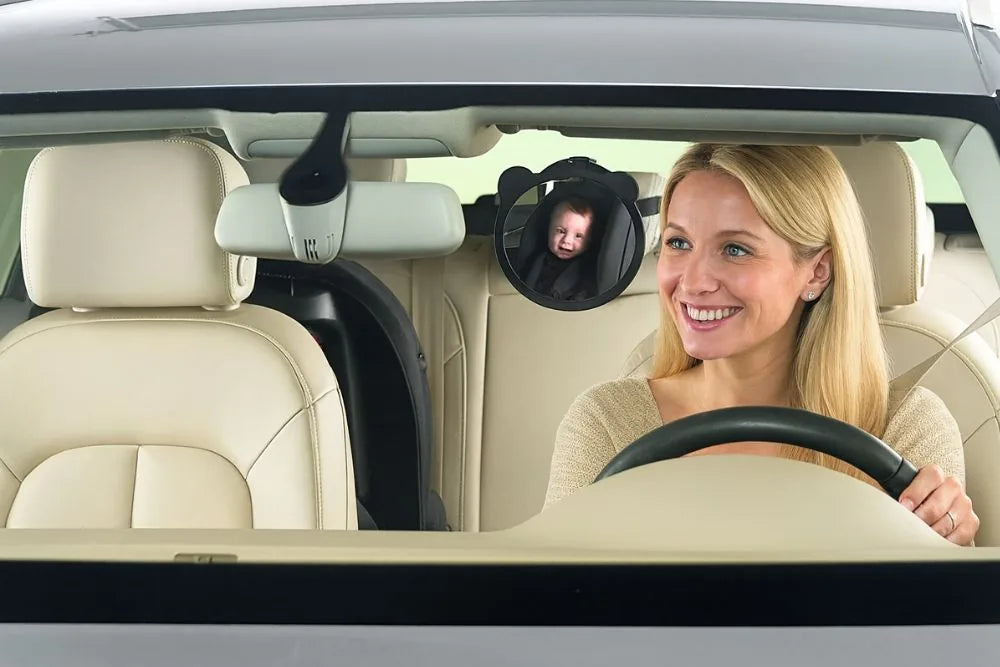 miroir voiture bébé avec maman - babybalade