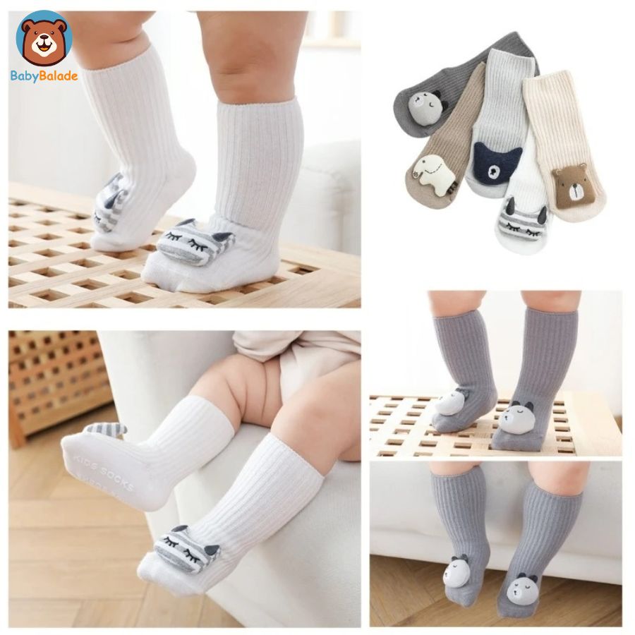 Chaussette Antidérapante Bébé - Les points clés des chaussettes mignones