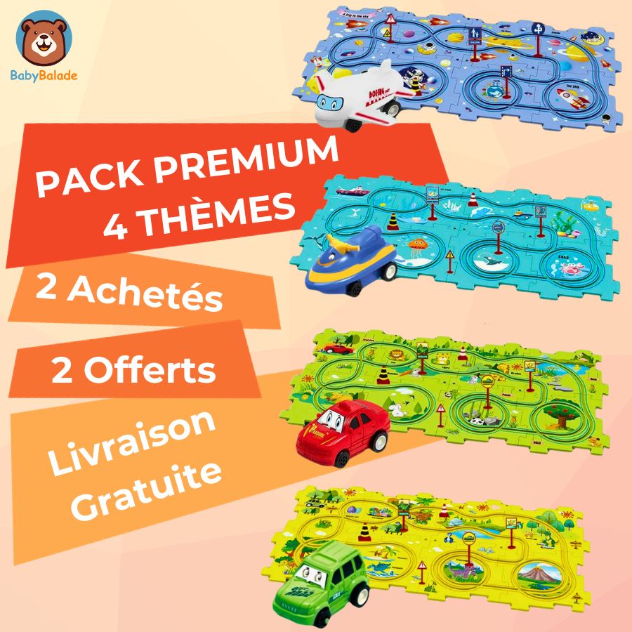 Circuit Voiture Puzzle | PUZZLANE™