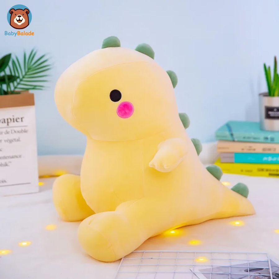 Peluche Dinosaure - Jaune