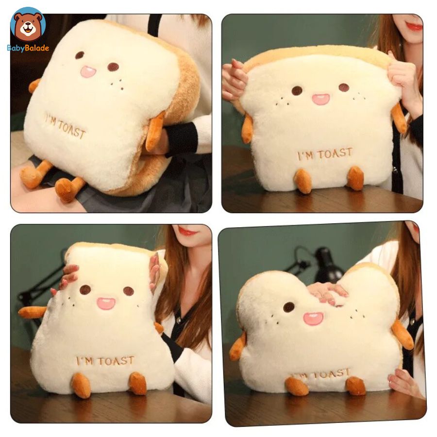 Peluche Toast - Différentes illustrations