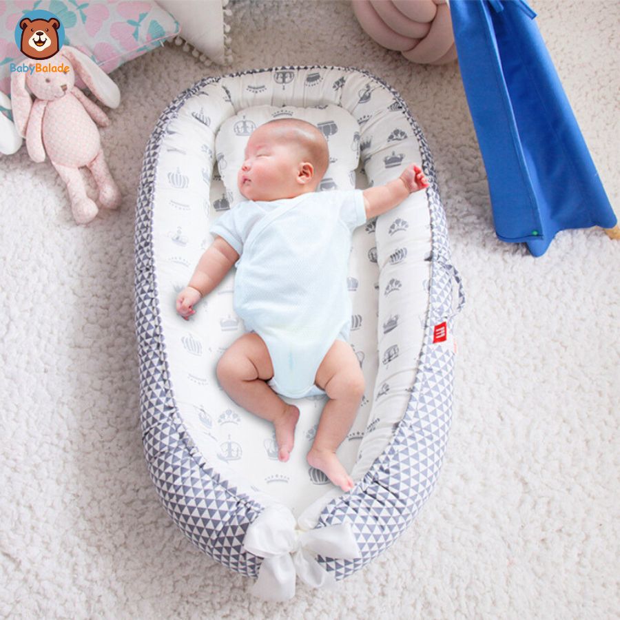 Réducteur de lit Babynest coton biologique Dreamers - Made in Bébé