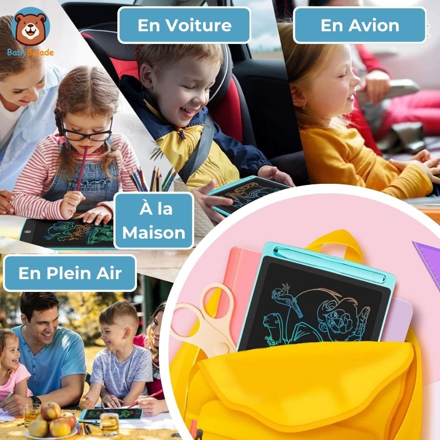 Tablette d'écriture LCD - A Emmener Partout