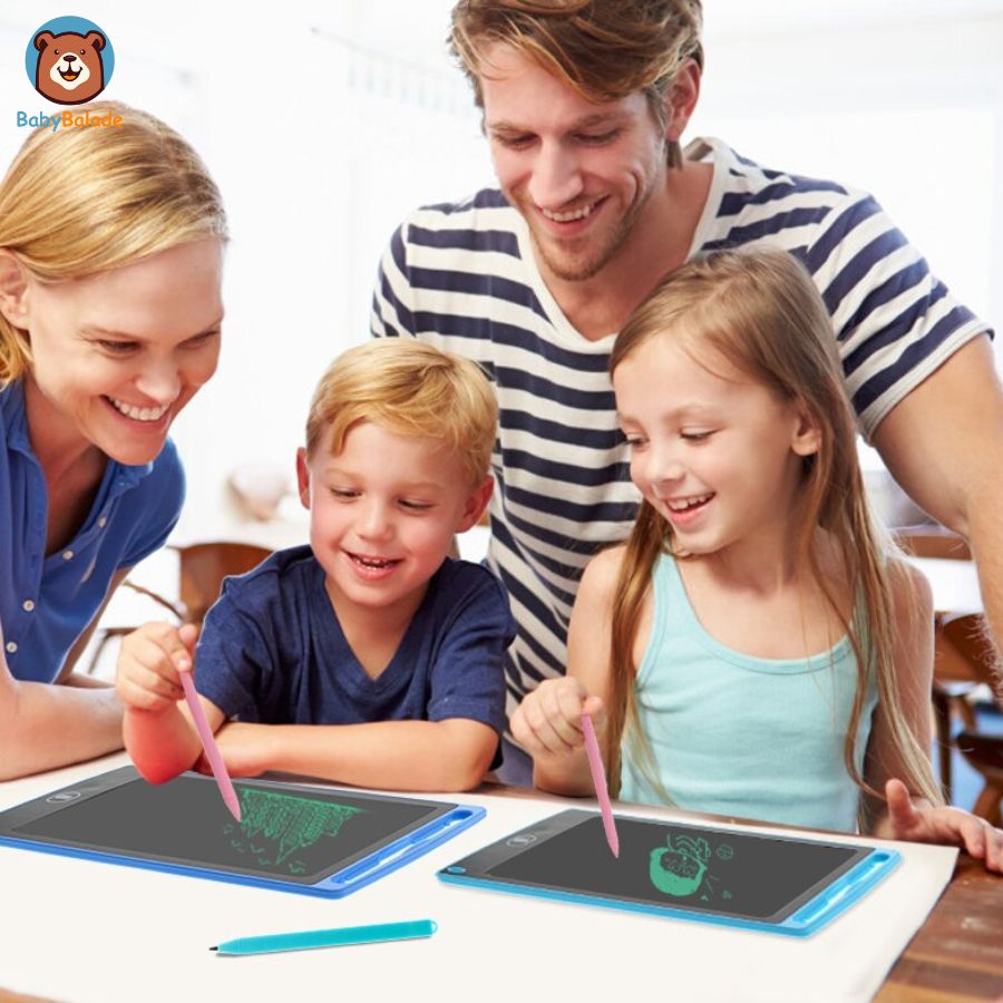 Tablette d'écriture LCD en Famille