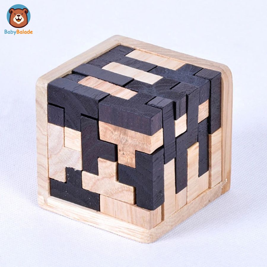 tetris 3D jeu en bois de haute qualité