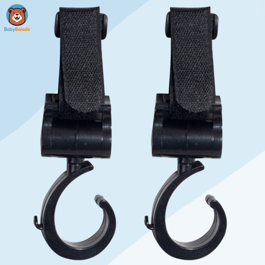 attache poussette - attache sac poussette