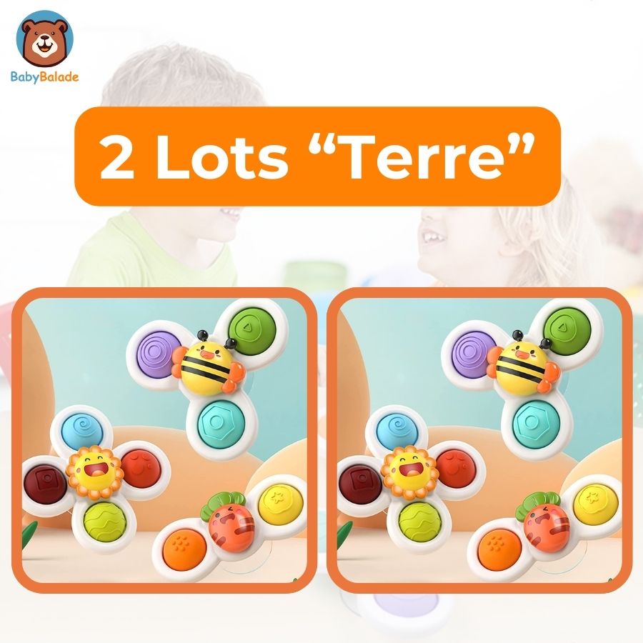 Lot de 3 Jouets d'Éveil | BABY SPIN™