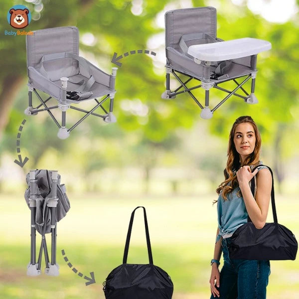 Chaise Pliable Bébé Nomade | BABY MOUNT™