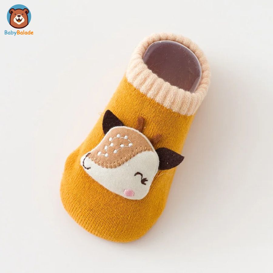 Chaussette Antidérapante Bébé | CHAUSLOW™