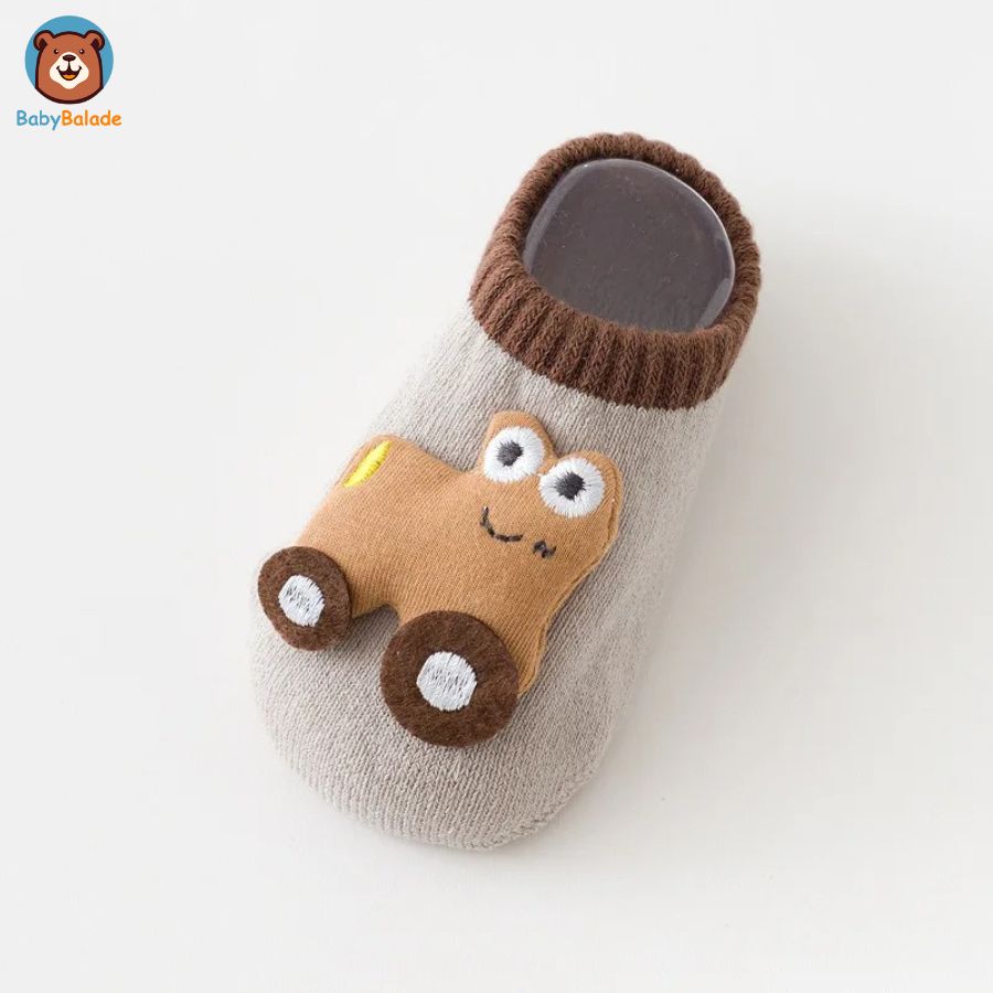 Chaussette Antidérapante Bébé | CHAUSLOW™