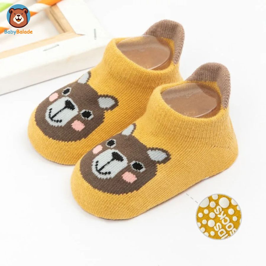 Chaussette Antidérapante Bébé | CHAUCUTE™