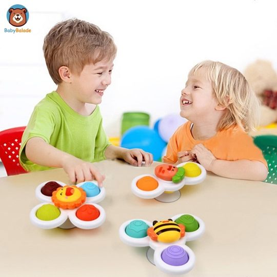 Lot de 3 Jouets d'Éveil | BABY SPIN™