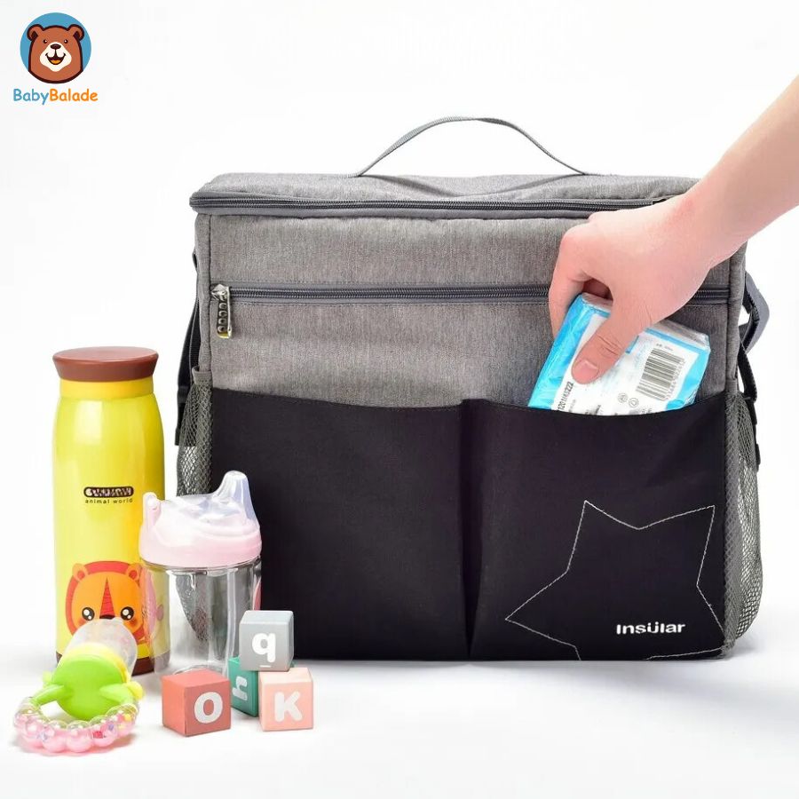 sac à langer poussette pour emporter les essentiels de bébé partout