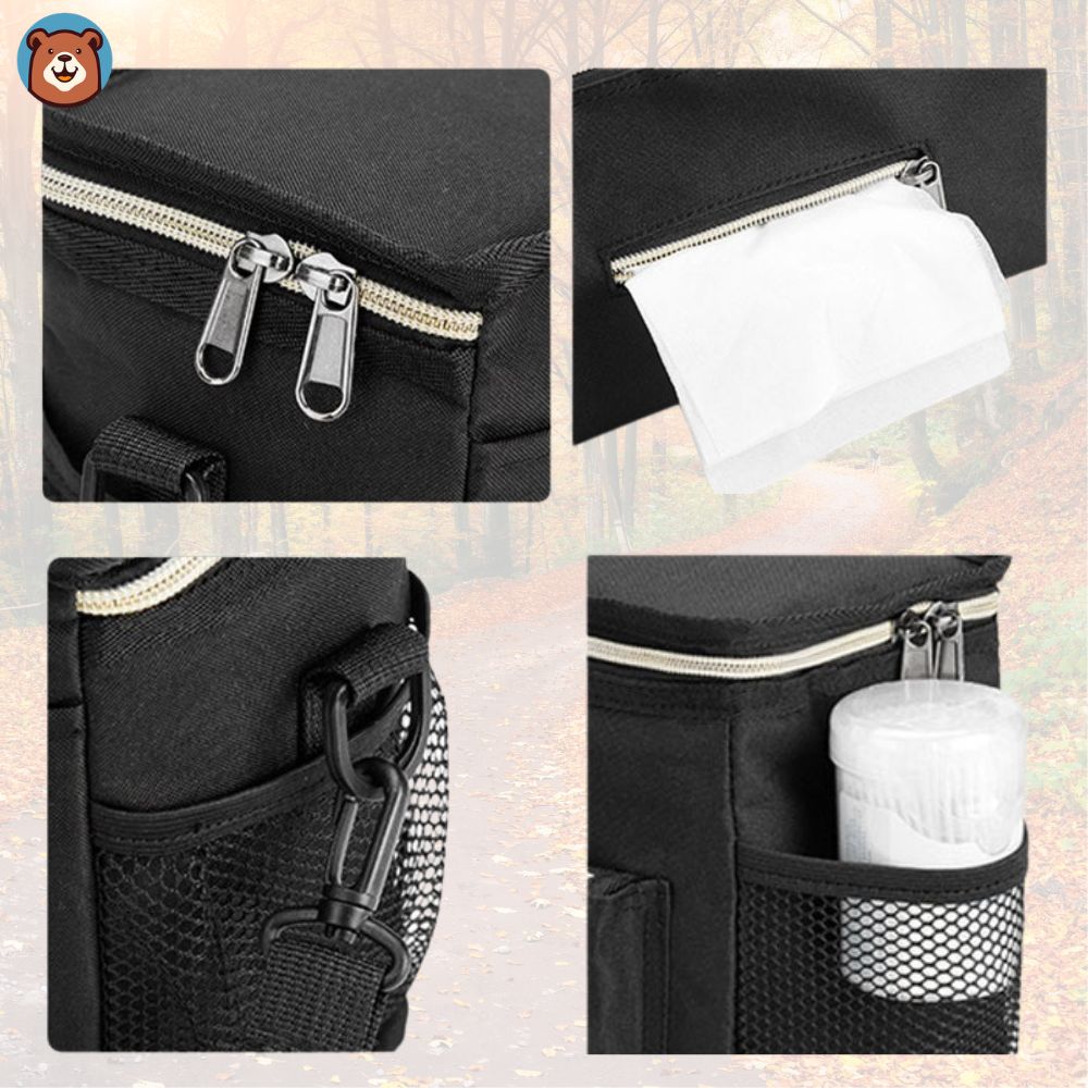 organisateur de poussette - caractéristiques