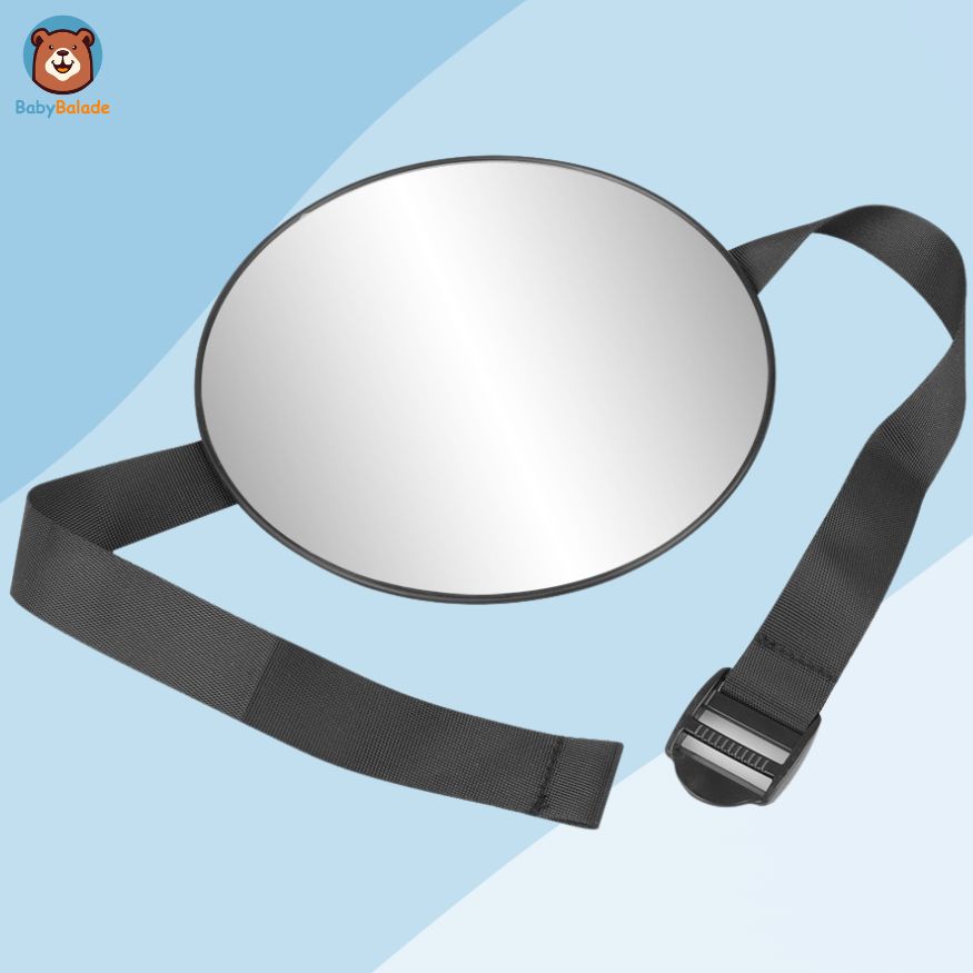miroir voiture bébé - vue de face