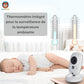 thermomètre intégré pour la surveillance de la température ambiante