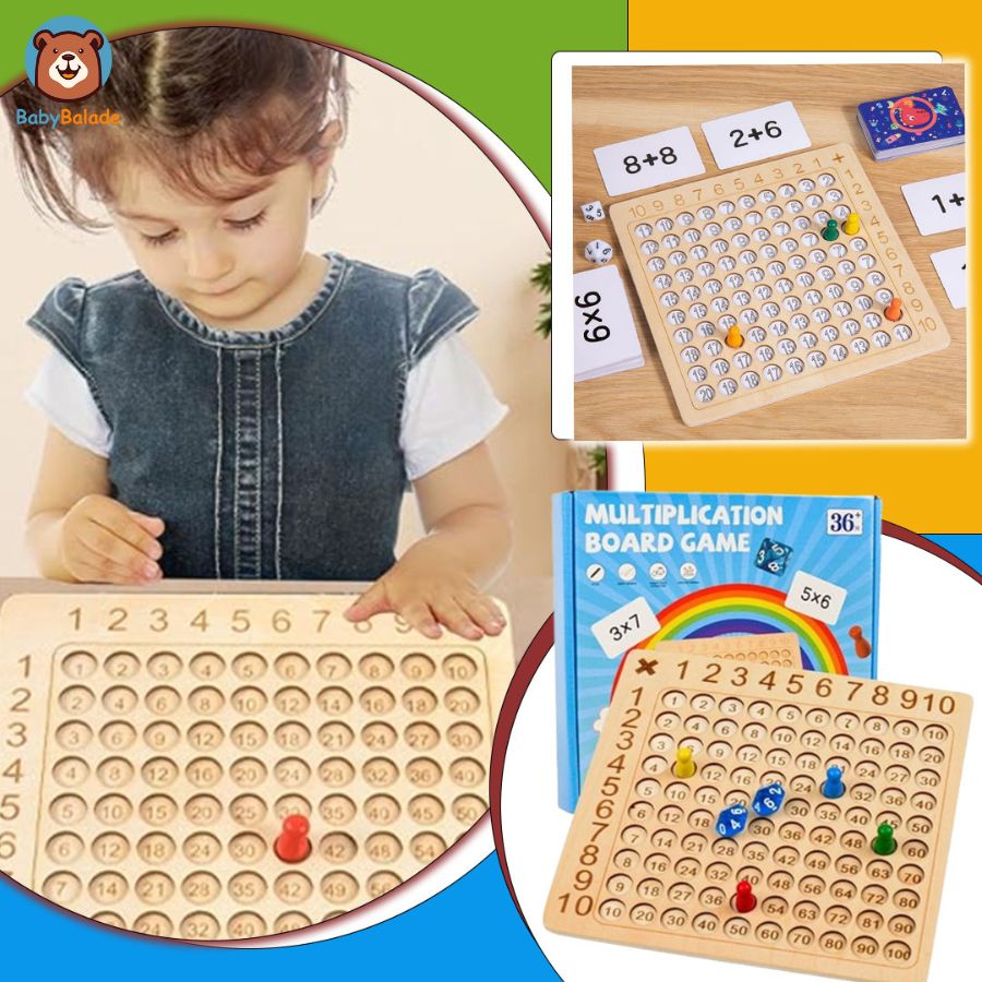 Jeu Table De Multiplication MULTIPLEASY BabyBalade Jeu table de multiplication multipleasy babybalade