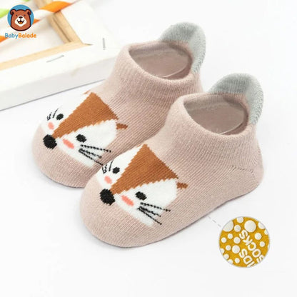 Chaussette Antidérapante Bébé | CHAUCUTE™