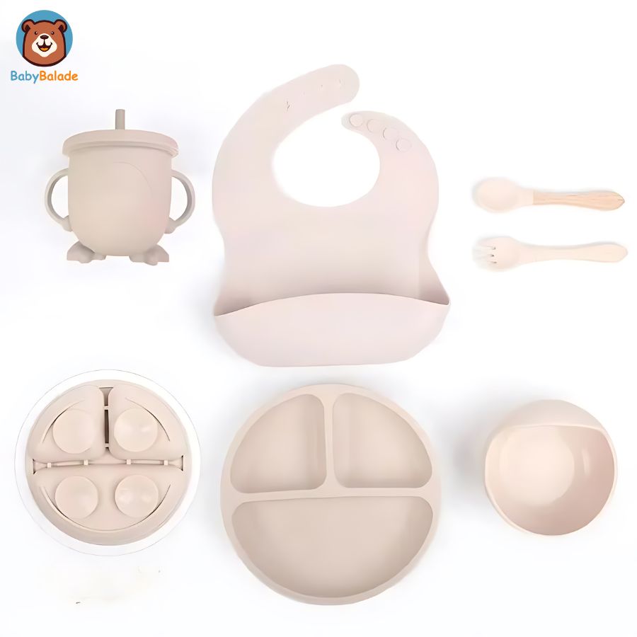 Coffret Repas Bébé | MINIKITEAT™ (6 Pièces)