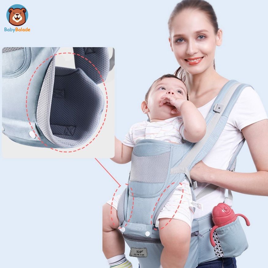 Porte bébé ergonomique  Babycarry 0 à 36 mois – Kimelou