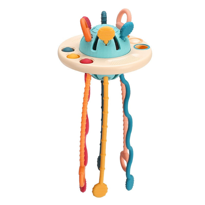 Trieur de formes de bébé Jouets Cerveau coloré Poubelle sensorielle Jouet  Portable pour tout-petit Poubelle sensorielle Jouet Montessori Jouets pour  1 an, Jouets pour bébé 6-12-18 mois