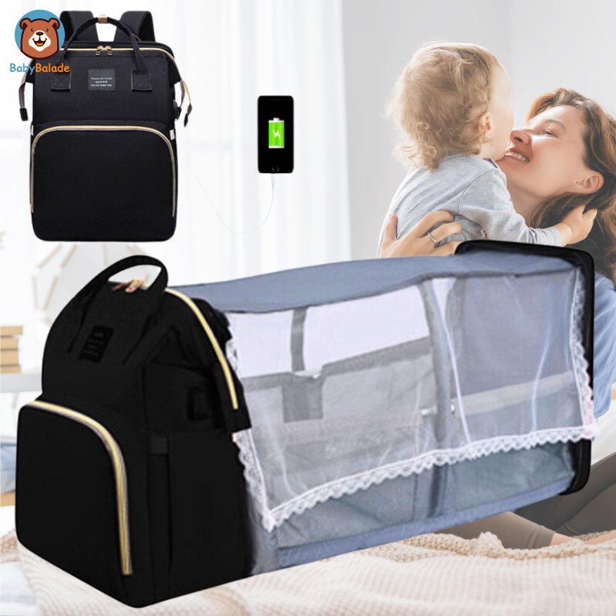 Langer Bébé Sac à Dos à Langer Avec Lit LE Sac à Langer Avec Lit